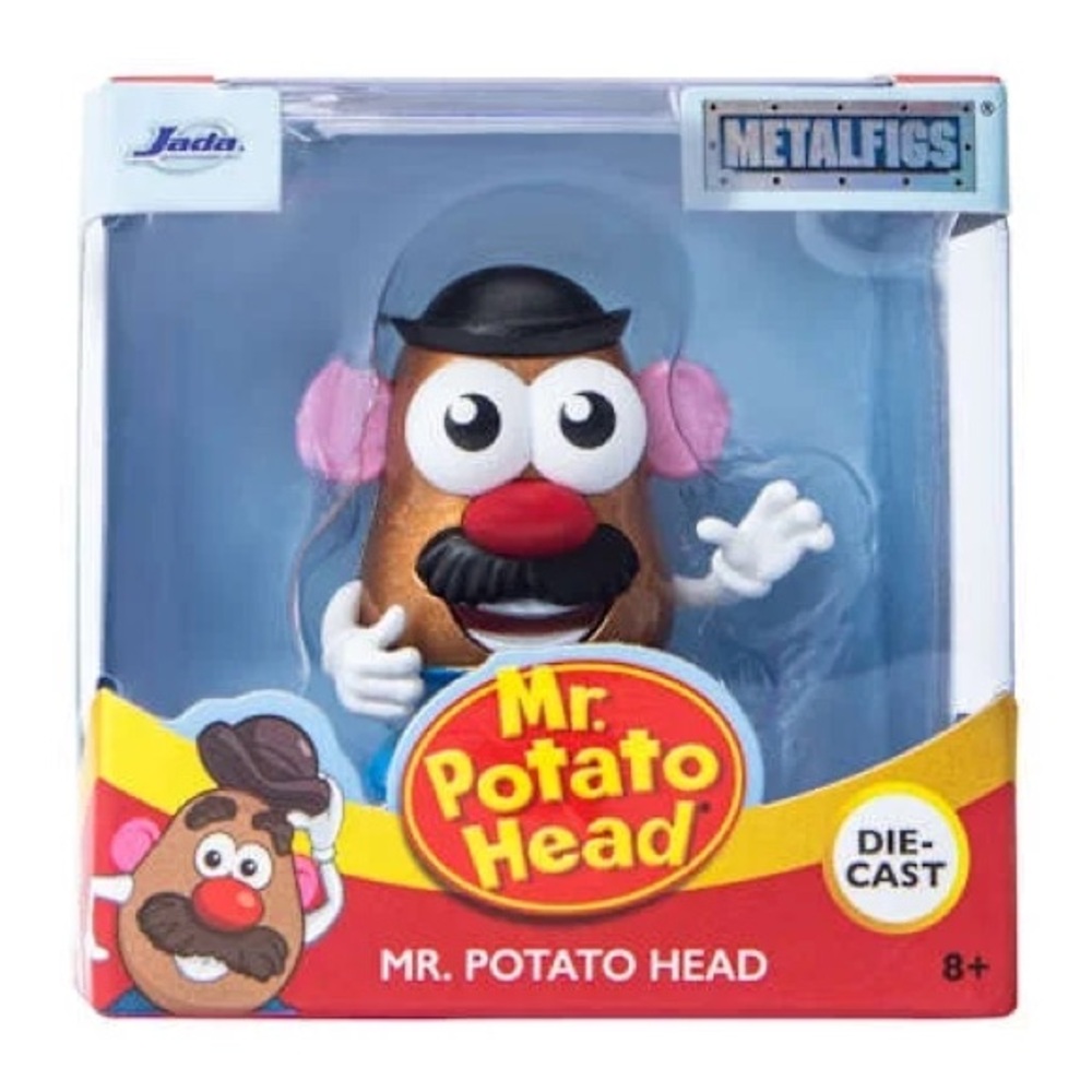Jada Mr. Potato Head Die-Cast Figure - Brown, Black, White